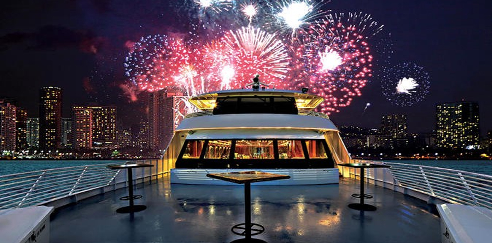 New Year Yacht Party Dubai Marina 2024 Live DJ, Alcohol & BBQ Dinner